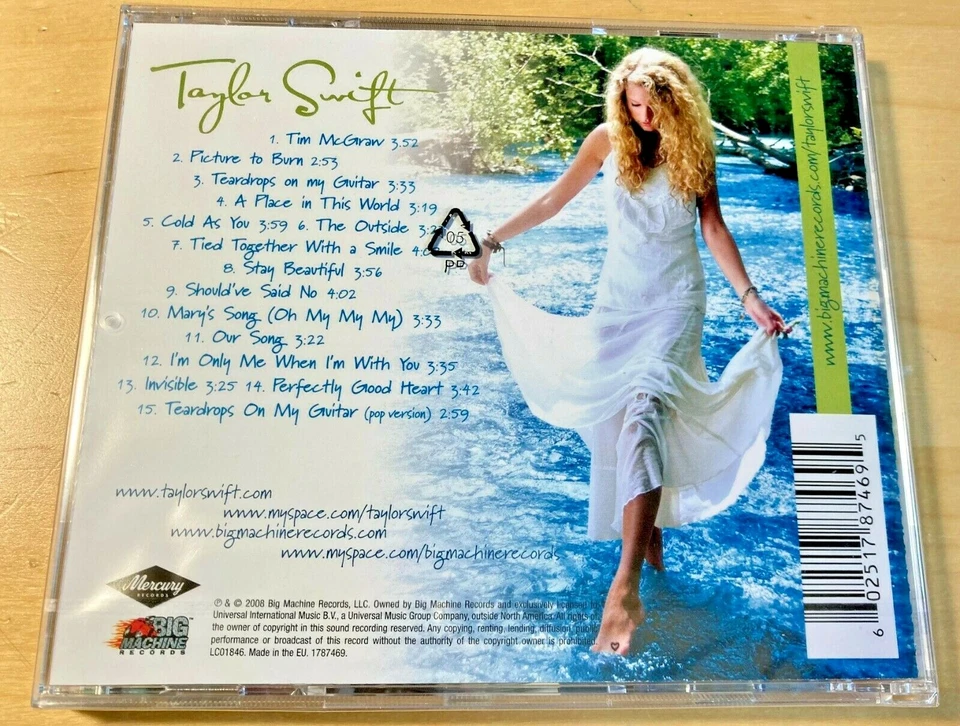 Taylor Swift - Self Titled Debut 2009 - NEW CD (sealed) - Image 2 of 4