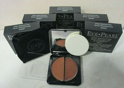 EVE PEARL HIGH DEFINITION DUAL FOUNDATION ***DEEP*** 0.41 OZ (LOT OF 5)