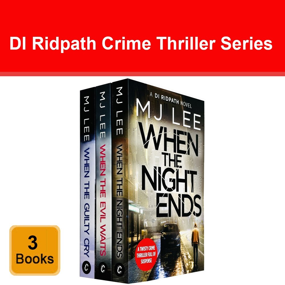 DI Ridpath Crime Thriller Series 3 Books Collection Set by M J Lee (6 - 8 Book)