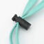 miniature 106  - 50pcs Toggle Cord Stopper Locks End Drawstring Plastic Spring Loaded Hole Button