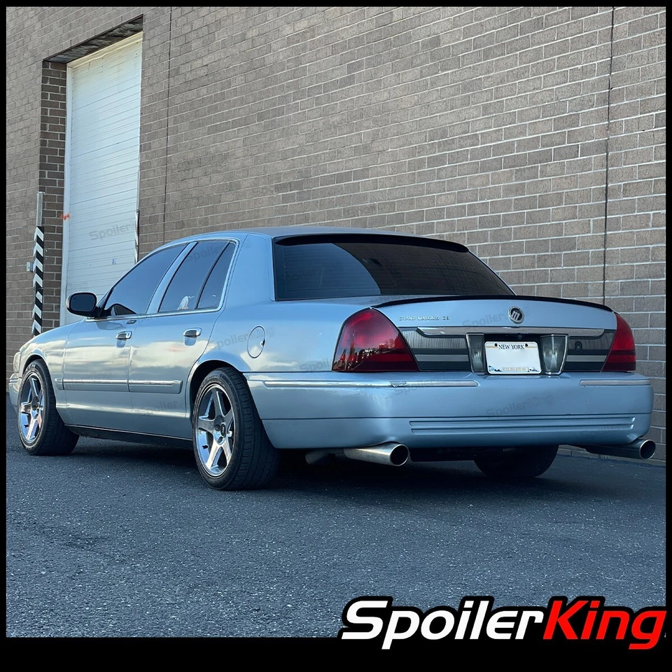 SpoilerKing alerón de techo ventana trasera (se adapta a: Mercury Grand Marquis 1998-11) 284R Foto 3 de 4