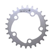 Origin-8 Alloy Blade Chainrings Chainring Or8 74mm 26t Aly Sil