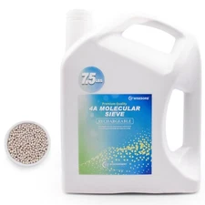 Premium Quality Desiccant Bulk Material (4A Molecular Sieve), 7.5 LBS