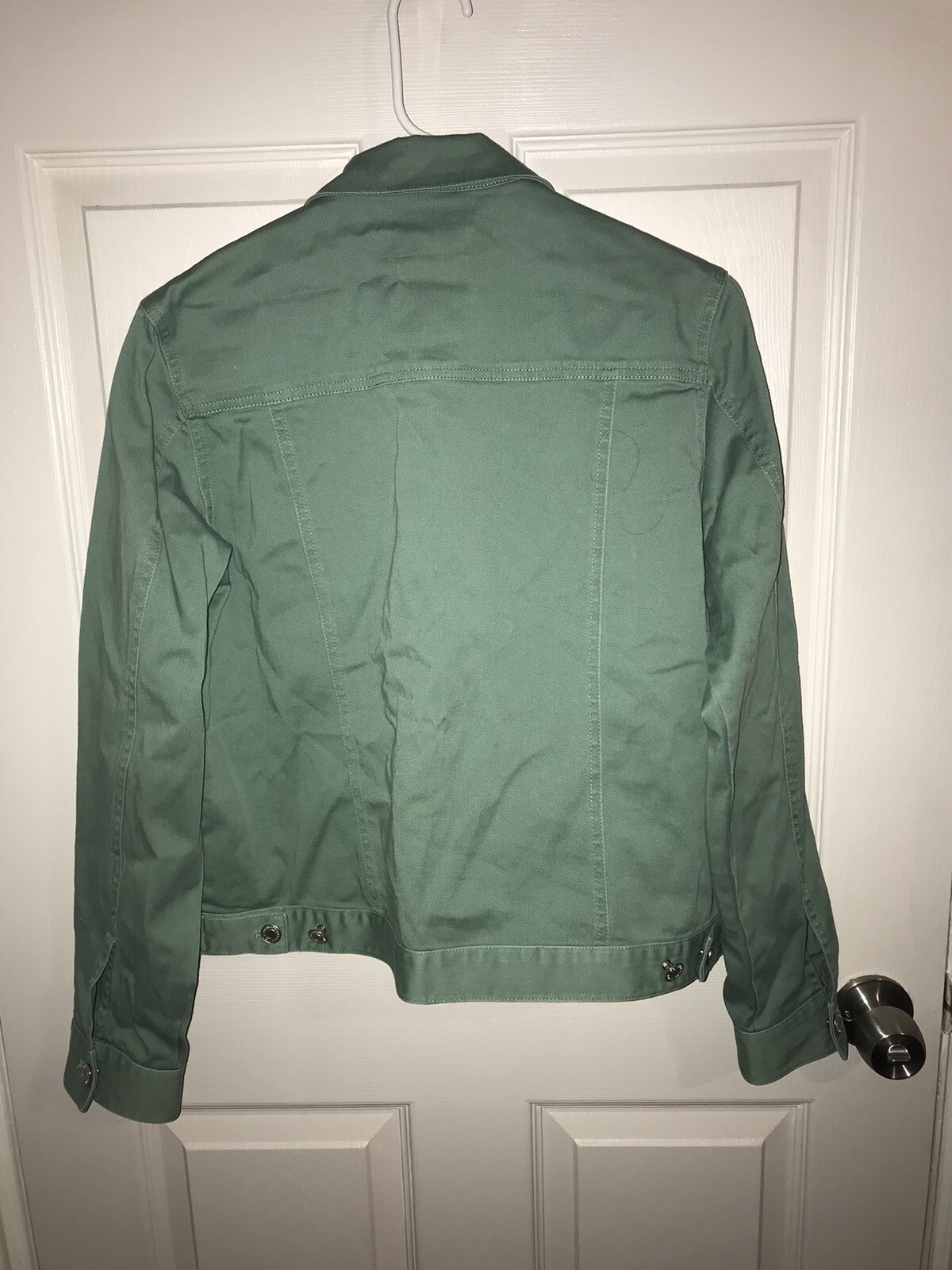 Pendleton Womens Jacket Medium Green Button Up Tr… - image 2