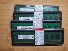 ZVVN 16GB Kit 4 x 4GB DDR3 1600 MHZ PC3 12800U CL11 1.5V 240Pin DIMM PC RAM