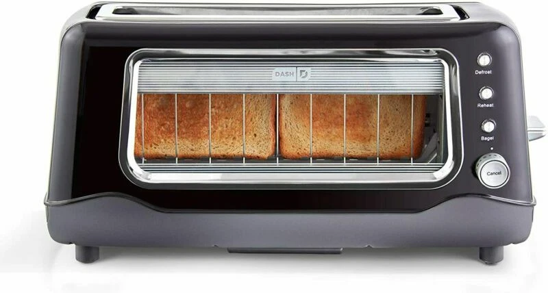 Toaster on sale see through
