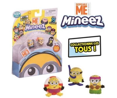 Minions Ich unverbesserlich 3 Despicable Me Sammelfiguren 3´er