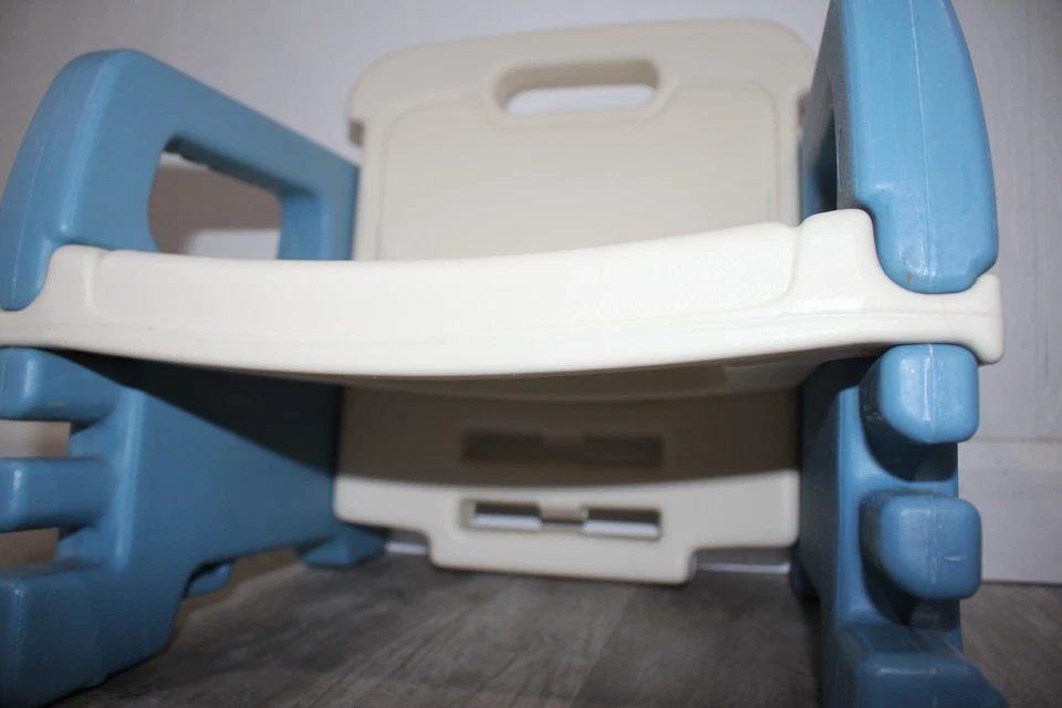 Silla de alimentación vintage Evenflo bebé asiento elevador ¡CON BANDEJA! sin correa, usado en excelente estado! Foto 3 de 4