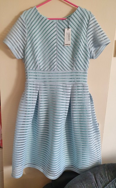 boutique full skirted prom midi dress