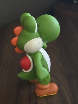 Jakks World Of Nintendo 2008 Super Mario YOSHI Figure 4.5