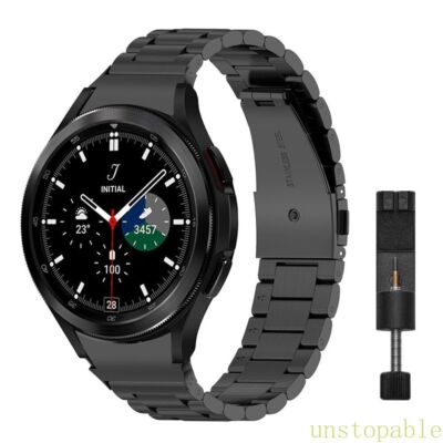 Solid Metal Band for Samsung Galaxy Watch 7 5 6 Pro 45mm/Watch 5 40mm 44mm Strap