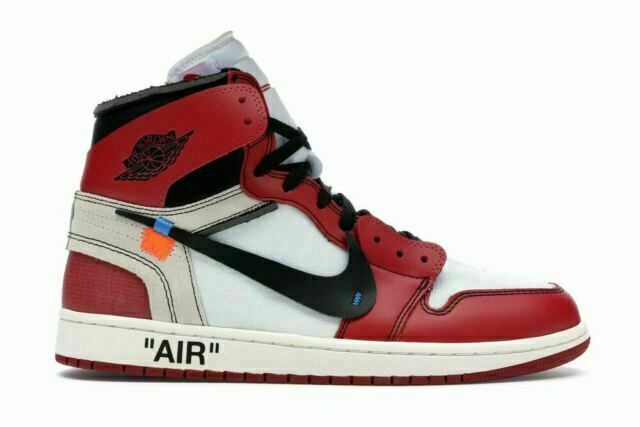 Shop Louis Vuitton x Off White x Nike Air Jordan 1