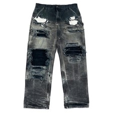 Vintage Carhartt THRASHED Double Knee Pants F...
