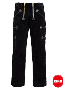 EIKO Zunfthose 41281 IMPOSSIBLE ohne Schlag Cord schwarz Arbeitshose Hose