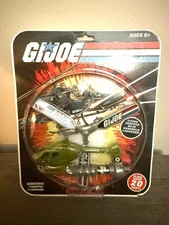 New GI Joe FLYING Chopper Helicopter & Pull String Launcher