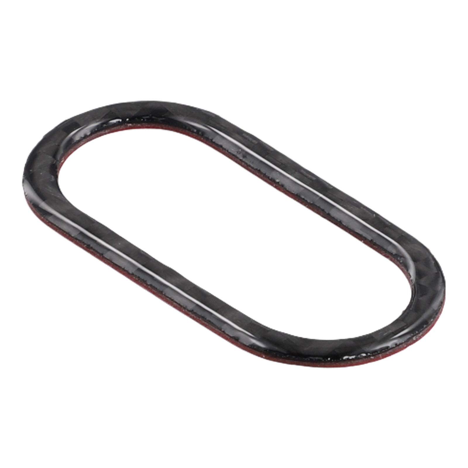 Kohlefaser Innenwarnlicht Taste Schalter Zeit Abdeckung FüR F55 F564492-image