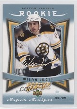 2007-08 Upper Deck MVP Rookie Super Scripts 9/25 Milan Lucic #380 0c3