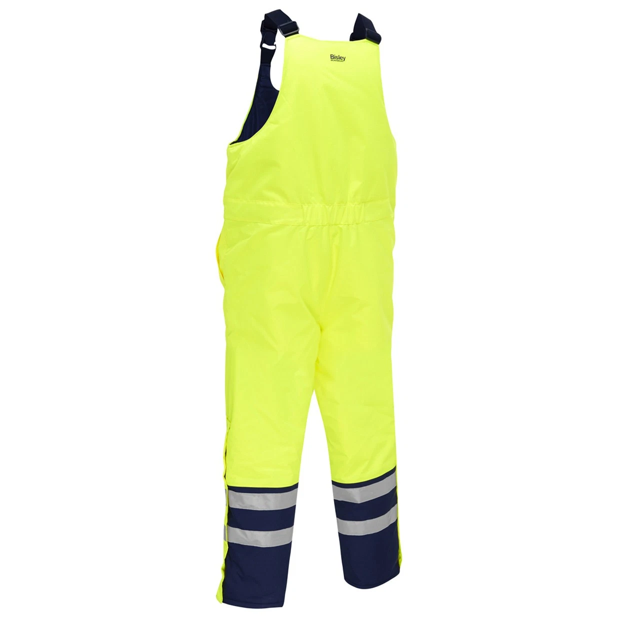 Bib Overall for Extreme Cold PIP Bisley #318M6452T Class E - Hi-Viz Lime - 1 PR image 3