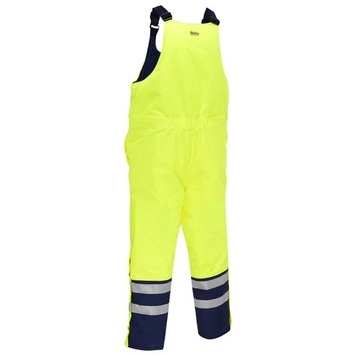 Bib Overall for Extreme Cold PIP Bisley #318M6452T Class E - Hi-Viz Lime - 1 PR image 3