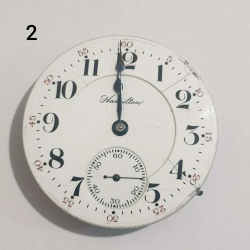 Hamilton   pocket watch movement size 16, Jewels  21, pos. 5