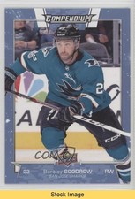 2017-18 Upper Deck Compendium Blue Barclay Goodrow #768 READ o1h