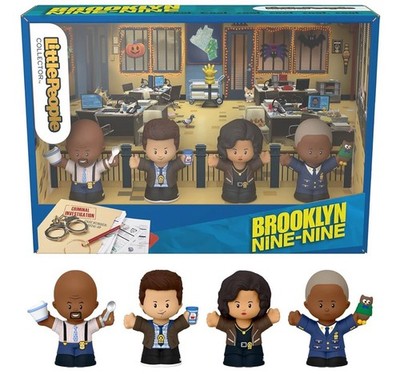 Brooklyn Nine-Nine TV Series Special Edition Set for Adults & Fans, 4 Figures...