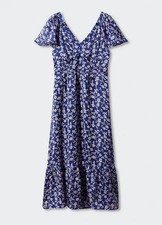221E Mango Dress Floral size EU S/uk 8 RRP £49.99