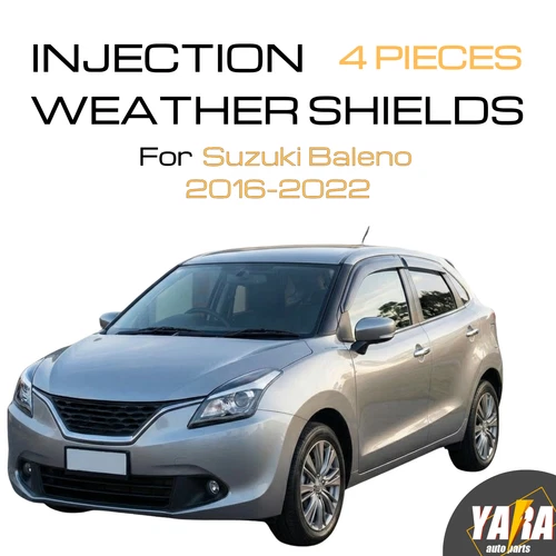 INJ Weather shields Weathershields Window visors for Suzuki Baleno 2016-2022