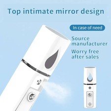 NANO FACIAL MISTER PORTABLE MINI FACE MIST HANDY SPRAYER COOL FACIAL STEAMER Hum