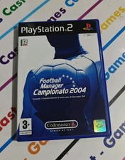 PS2 PLAYSTATION 2 FOOTBALL MANAGER CAMPIONATO 2004 ITALIANO COME NUOVO