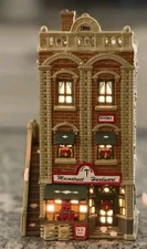MAINSTREET HARDWARE STORE 51535 Dept. 56 The Original Snow Village Retired 1990