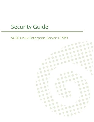 SUSE Linux Enterprise Server 12 - Security Guide Suse Llc Taschenbuch Englisch