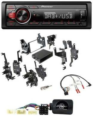 Pioneer MP3 1DIN DAB USB Lenkrad Autoradio für Toyota RAV 4 2001-2005 - Bild 1 von 4