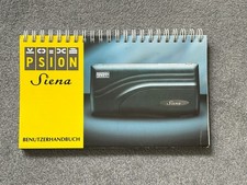 PSION Siena - Vintage Benutzerhandbuch - Augu...