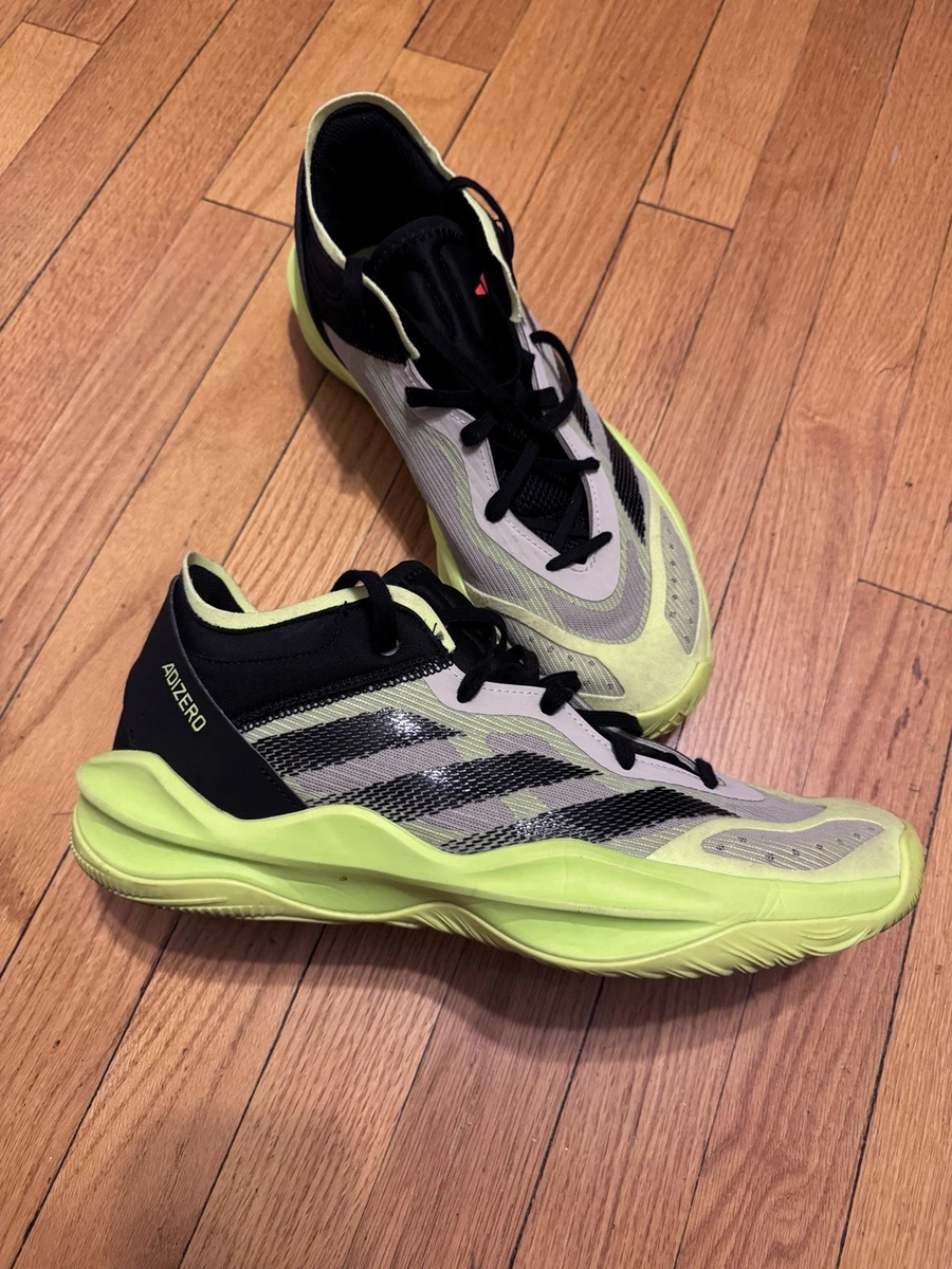 NEW Adidas Adizero Select 2.0 Size 6.5 Men Putty Grey Lucid Lemon Adidas Adizero Select 2.0 Putty Grey Lucid Lemon for sale | eBay main image 3