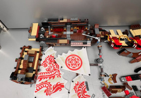 LEGO USED 70618 The LEGO NINJAGO Movie Destiny's Bounty NOT COMPLETE