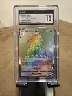 Alcremie VMAX TCG Shining Fates Card 073/072 Rainbow Secret Rare CGC 💎 10