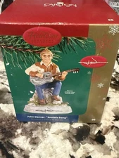 Carlton Cards John Denver Musical Christmas Ornament Annie’s Song 2004 NIB