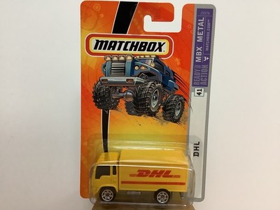 DHL Yellow Matchbox MBX Metal Diecast New 1/64 Great Condition