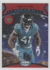 2024 Certified Certified Stars Red Mirror 76/99 Josh Hines-Allen #11 1dm4