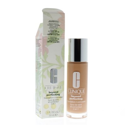 Clinique Beyond Perfecting Foundation + Concealer CN 58 Honey 1oz/30ml