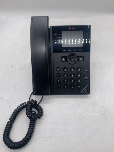 Lot of 6 Polycom VVX 250 4-Line Business IP Phone 2201-48820-001