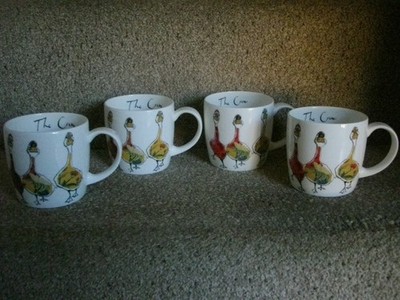 4 x Anna Wright Hudson Middleton The Crew - Enten Tassen 2012