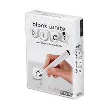 WizKids Dicegame Blank White Dice Game Box VG+