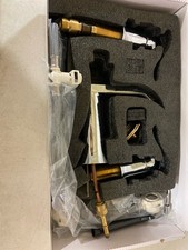 Bwe A-96556-C-S-2 8" Waterfall Widespread Faucet w/ Pop-up Drain, Spot Resist Ch