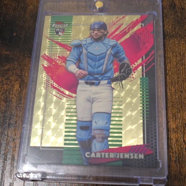 Topps Finest 2026 Carter Jensen Kansas City Royals 1 Of 1 🔥Superfractor🔥 RC!!!