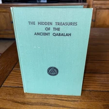The Hidden Treasures of the Ancient Qabalah Vol 1 Elias Gewurz 1918 HC 1st Ed VG