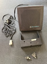 Motorola HSN4018B Water Resistant 2 Way Radio external speaker W/ bracket ,Cable