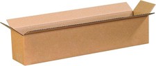 25 Shipping Boxes 20L x 4W x 4H, Long, Packaging, Moving, Storage