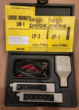 Global Specialties Logic Monitor LM-1, Digital Pulser DP-1, Logic Probe LP-3